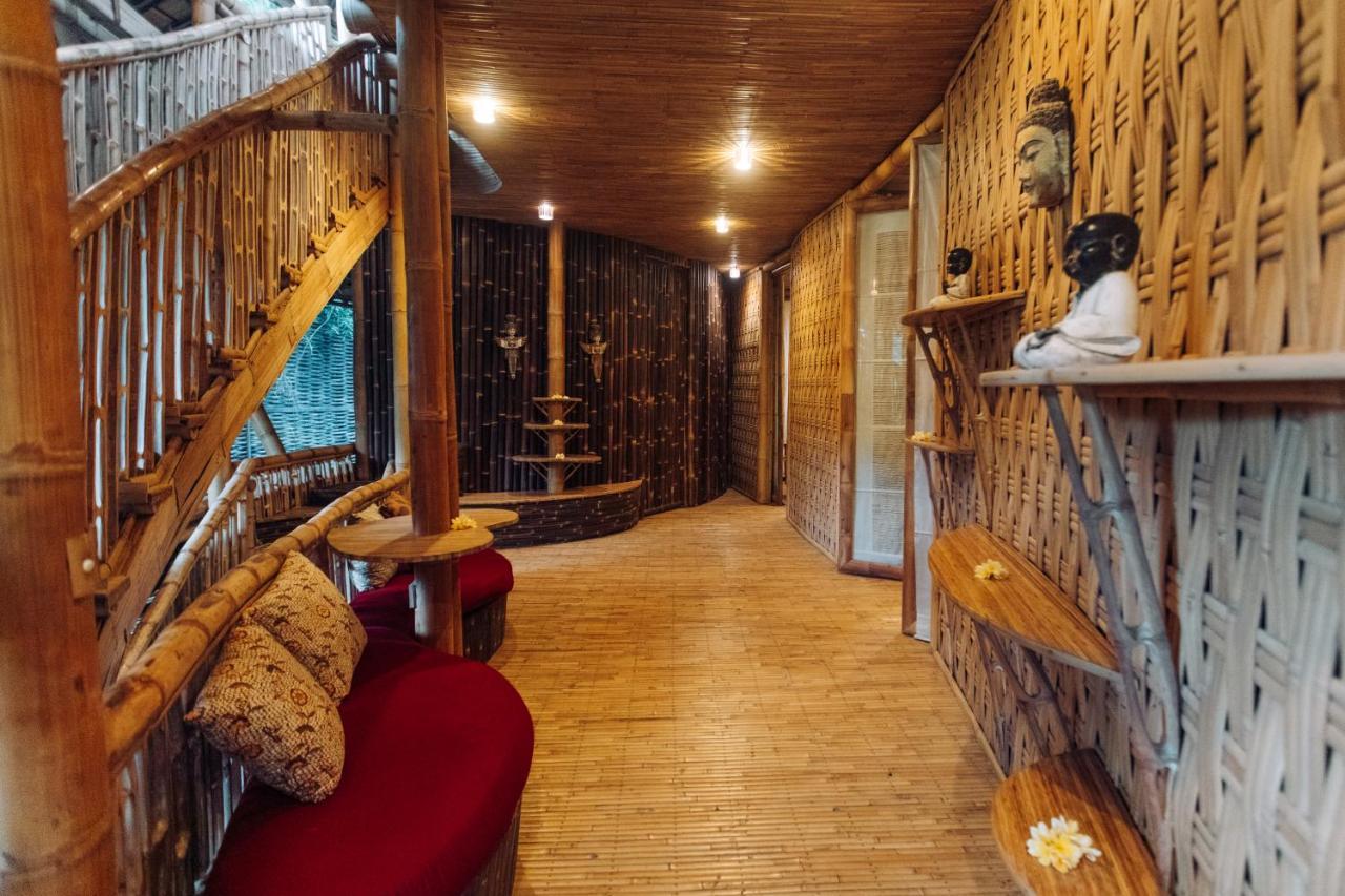 Temple House 3Bds Eco Bamboo House Pool River View Bringkit Ngoại thất bức ảnh