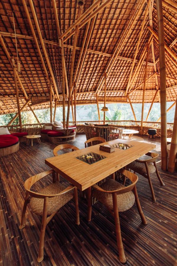 Temple House 3Bds Eco Bamboo House Pool River View Bringkit Ngoại thất bức ảnh